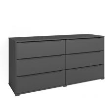 Commode avec tiroirs Ruben, Anthracite, 160 x 77.6 cm, Vicco