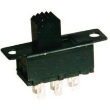 Interrupteur à glissière 2 Pas 2 Circuits 17 118