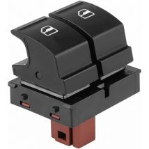 Commutateur de Vitre électrique avec Bouton Double Commutateur de Vitre Electrique Interrupteur à Bouton Double Fenêtre dc 12V Bouton de Lève-vitre à