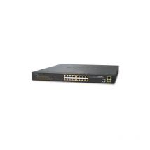 4power - planet Technology Planet GS-4210-16P2S - Géré - L2+ - Gigabit Ethernet (10/100/1000) - Connexion Ethernet - supportant l'alimentation via ce