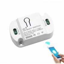 Commutateur,Commutateur wifi Intelligent Disjoncteurs Domestiques Téléphone Portable Télécommande de Synchronisation pour Appareils