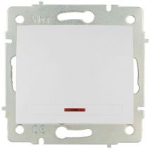 Solera - Interrupteur/interrupteur d'éclairage 10ax 250v s.europa erp02ilqc