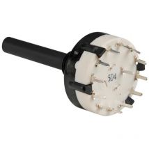 Alpha - Interruttore rotante 1p / 12 posizioni per circuito stampato