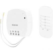 Smartwares - SH4-99560 fsk 433 MHz Commutateur sans fil, Télécommande avec fonction de variation SH4-99560