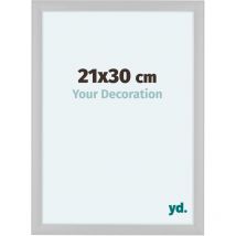 Cadre Photo 21x30 cm - Blanc Brillant - mdf - Como.
