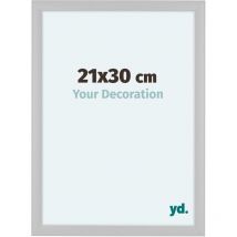Cadre Photo 21x30 cm - Blanc Mat - MDF - Como.