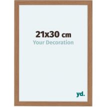 Cadre Photo 21x30 cm - Noyer clair - mdf - Como.