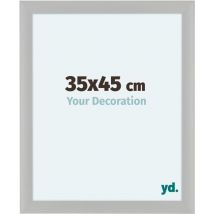 Cadre Photo 35x45 cm - Blanc Grain de Bois - mdf - Como.