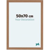 Cadre Photo 50x70 cm - Noyer clair - mdf - Como.