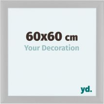 Cadre Photo 60x60cm Blanc Mat mdf Como.