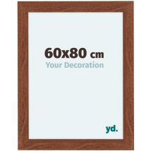 Cadre Photo 60x80cm Noyer mdf Como.