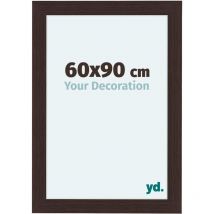 Cadre Photo 60x90cm Chêne Foncé mdf Como.