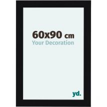 Cadre Photo 60x90cm Noir Brillant mdf Como.
