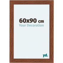 Cadre Photo 60x90cm Noyer mdf Como.