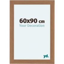 Cadre Photo 60x90cm Noyer clair mdf Como.