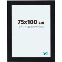 Cadre Photo 75x100cm Noir Mat mdf Como.