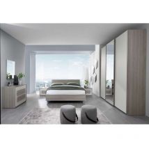 Como Pianosa con 3 cassetti Grigio cenere 105 x 46 x 75 cm