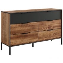 Mirjan24 - Cómoda Flodale 100 , Con cajones, Número de cajones: 0, 82x138x40cm