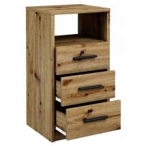 Artisan - Cómoda mueble cajonera 3SO cajones cómoda estante