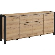 Comfivo - Cómoda Temire 103 , Con cajones y puertas, Número de cajones: 0, 91x213x41cm