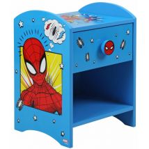 Comodino con cassetto Spiderman - Azzurro