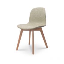 Kosmi - Cómodo sillón en tejido anna verde