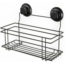 Compactor Bestlock - Mensola a griglia 30x15x21 cm, nero RAN9788