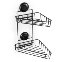 Compactor - Bestlock - Mensola ad angolo a griglia, nero RAN9779