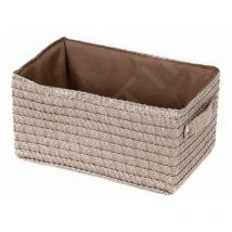 Organisateurs cosmétiques - Panier de rangement, 230x150x120 mm, gris-beige RAN9697 - Compactor