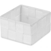 Tex, Organizer Piccolo, 12 x 12 x 7 cm, Bianco, Tessuto, s - Compactor