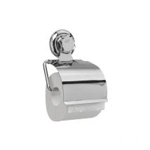 Porte Rouleau Wc Mega Ventouse Meta Chrome14,8x3,3xh22,5 Cm -Bestlock