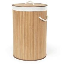 Free - Wäschekorb 40x60 cm, Bambus RAN5213 - Compactor