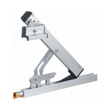 Kintech - Compas ferme imposte ol90 - Finition : Anodisé argent F1 Finition : Anodisé argent F1