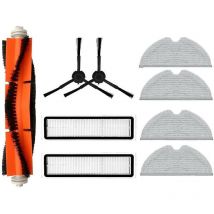 Thsinde - Compatible con Dreame Bot L10 Pro cepillo principal cepillo lateral trapeadores paños filtros Hepa