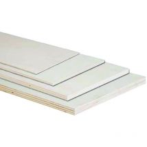 Tavola compensato di pioppo grezzo - mm.10x300x1250