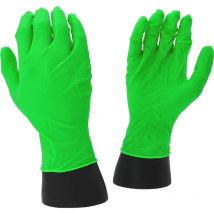 Competition Gants en nitrile, xl, boîte de 10x50, vert
