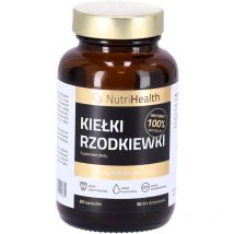 Complément alimentaire NutriHealth GERMES DE RADIS, (60 gélules) 100% naturel