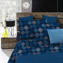 Mb Home Italy - Completo Letto Fantasy Italian Bed Linen, Matrimoniale Ipnotic