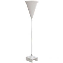 Componente Sospensione Per Binario Plastica Colore Bianco