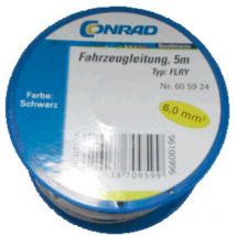Conrad Components 605924 Fahrzeugleitung flry-b 1 x 6 mm² Schwarz 5 m