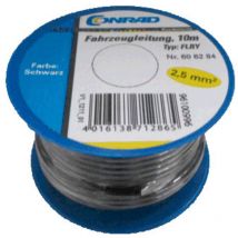 Conrad Components 606284 Fahrzeugleitung flry-b 1 x 2.50 mm² Schwarz 10 m