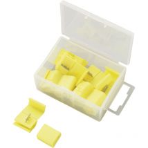 Kabel-Schnellklemmverbinder-Set Conrad Components Blau 15 St.