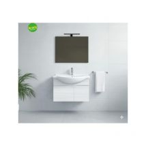 Composizione bagno sospesa Mobo modello Louis bianco