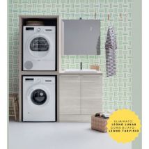 Composizione Mobile Bagno Home Lavanderia 04 Arbi