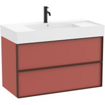 Composizione Mobile Bagno Unit Terracotta 1000 x 460 x 685 mm