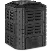 Compostiera Da Giardino 860 Litri Composter Giardinaggio Per Compost e Rifiuti