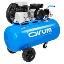 Airum - Compresor correas 3 cv 100lt-3330lt/m 9 bar c/aceite