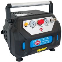 Airpress - Compresor de Aire Sin Aceite h 215-6 8 bar 1,5 cv 92 litros/minutos 6 Litros.