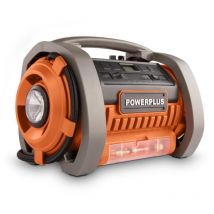 Powerplus - Compresseur sans fil 20V max 11bar + fonction hybride - dual power POWDP7030 - livré sans batterie ni chargeur
