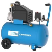 Güde – Compresseur 260 / 10 / 50 – Litrage, Capacité bac de ramassage, Caractéristique compresseur, Mécanisme du compresseur, source d'alimentation, 